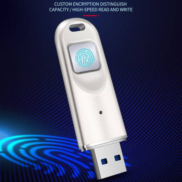 PROTECTA360© - 32GB USB-Stick mit Fingerabdrucksensor & Hardware-Verschlüsselung – Bild 4